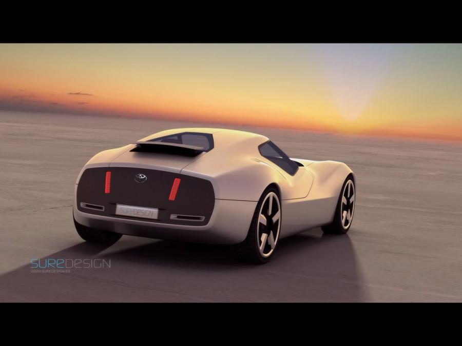  Toyota 2000 SR Concept by SURE DESIGN 2008 года  (фото 5 из 6)